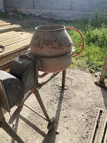бетономешалка бишкек: Бетономешалка Гравитационная, Малая (менее 150 л), Б/у — 1