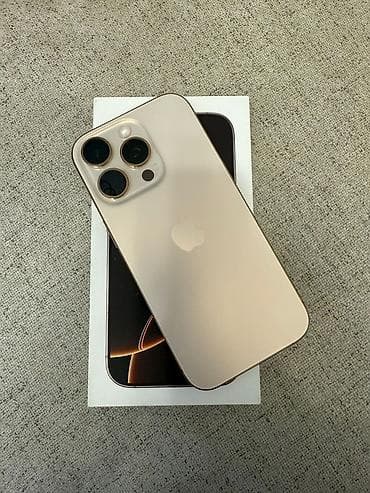 купить iphone 6 бу: IPhone 16 Pro, Б/у, 256 ГБ, Desert Titanium, Коробка, 90 % — 1