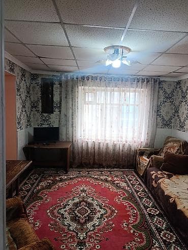 бишкек дом в аренду: Сдается дом с мебелью три комнаты горячая холодная вода ванна,душ — 1