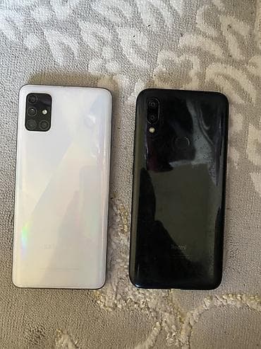 сломаный телефон: Samsung Galaxy A51, цвет - Белый — 1