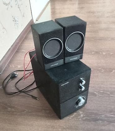 microlab m800: Акустическая система Microlab 2.1 Black Sub 2000-14000гц - Комплект — 1
