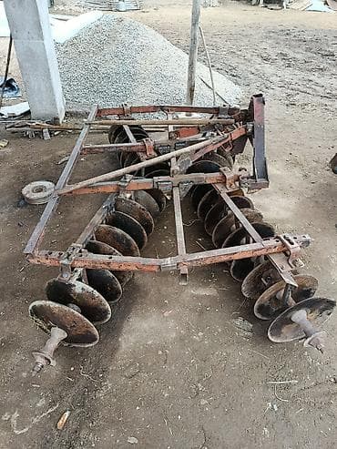 Дисковые бороны: Дисковая борона навесной для трактора. - Конструкция — 3