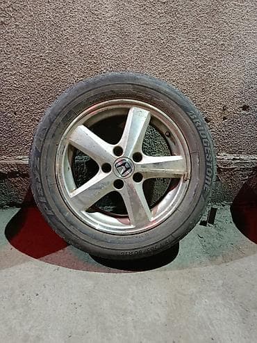 Колеса в сборе 205 / 60 / R 16, Лето, Б/у, 1 шт, Легковые, Литые, отверстий - 5