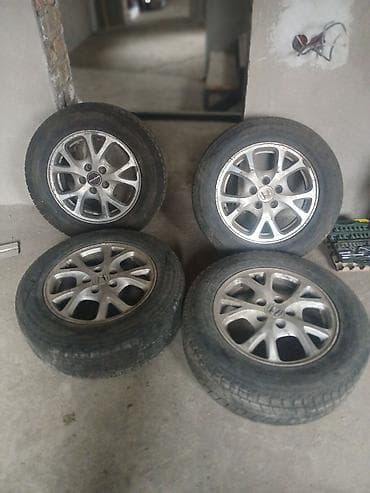 rays volk: Колеса в сборе 215 / 65 / R 16, Всесезонная, Б/у, Комплект, Легковые, Литые, отверстий - 5 — 1