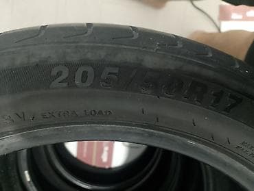 Комплект из 4 летних шин 205/50 R17. Характеристики: - Размер: 205/50 — 2