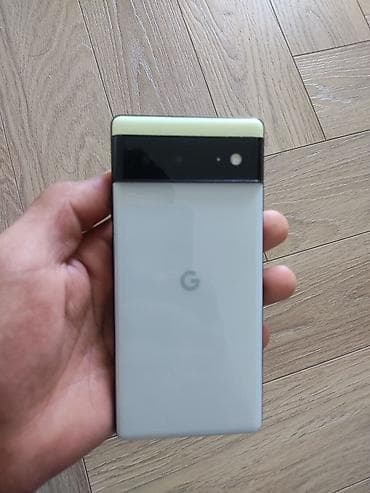 nokia 603: Google Pixel 6A, цвет - Белый, eSIM — 1