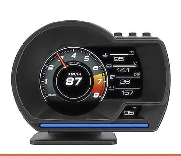спидометор: Цифровой бортовой дисплей/OBD‑II HUD для автомобиля - Яркий — 1