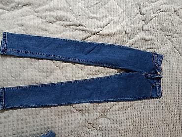 Джинсы и брюки, цвет - Синий, Б/у