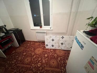 квартиры на долгий срок жибек жолу: 1 комната, 38 м², 105 серия, 4 этаж, Старый ремонт — 3