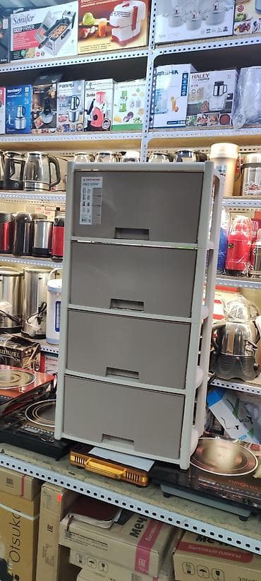 Комод колорит Производство Россия Крепкий пластик 4 этаж Размеры at lalafo.kg Комод колорит Производство Россия Крепкий пластик 4 этаж Размеры