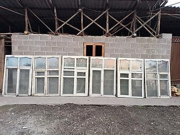 Готовое деревянное окно, Декоративные особенности: Фрамуга, Без установки, Без рассрочки