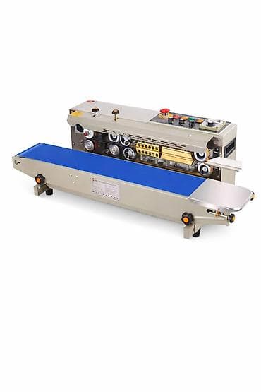 Контейнеры: Полуавтоматический ленточный запайщик с печатью даты Назначение — 1