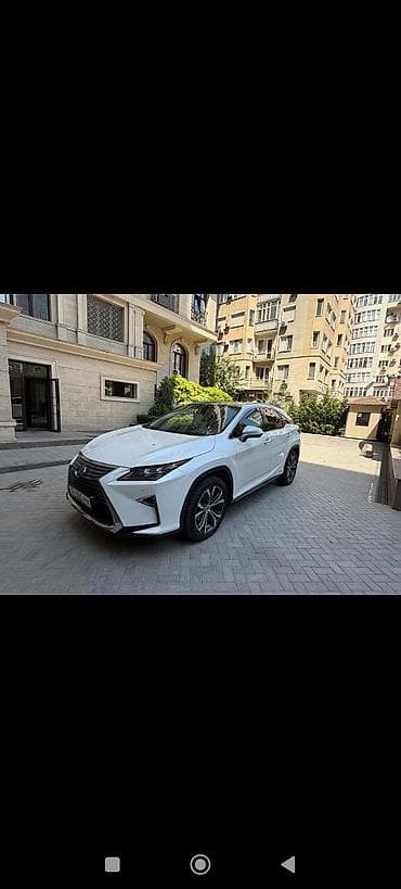 Lexus RX: 2016 г., 3.5 л, Автомат, Гибрид, Кроссовер
