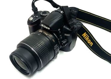 кызыл октябрь: NIKON D3000 Срочно продаю Фотоаппарат Комплекте: Зарядка 2 — 1