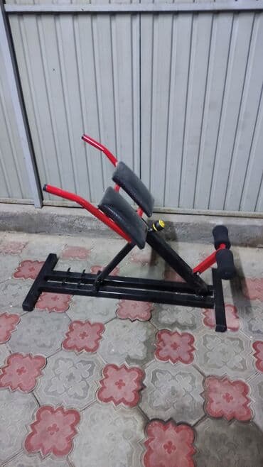 купить ортопедический наколенник: Складная гиперэкстензия. Очень удобно в квартире Скамья наклонная — 1