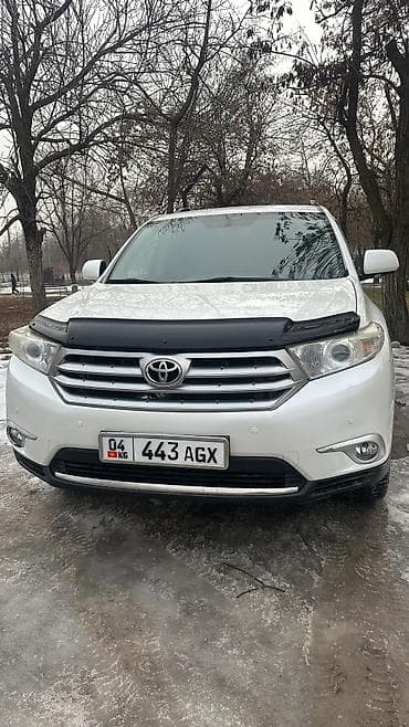 Toyota Highlander: 2012 г., 3.5 л, Автомат, Бензин, Кроссовер at lalafo.kg Toyota Highlander: 2012 г., 3.5 л, Автомат, Бензин, Кроссовер