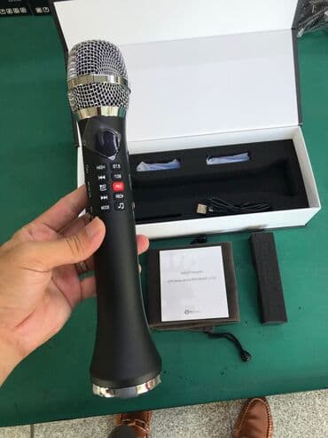 продажа микрофонов: Караоке микрофон блютуз ( bluetooth ) Micmagic L700! 20 ватт — 4