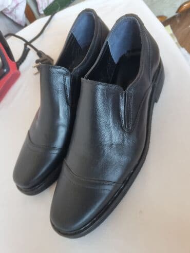 Прокат одежды: Мужские туфли, 43, Новый, цвет - Черный, Самовывоз — 2