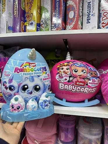 clash of: Коллекционные сюрприз‑яйца ZURU оригинал 1) Rainbocorns Kitty Mania — 3