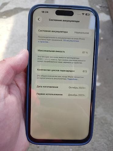 dark project f1 pro max: IPhone 15 Pro Max, Б/у, 256 ГБ, Natural Titanium, Защитное стекло, Чехол, 87 % — 7