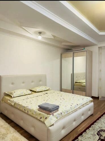 аренда домов посуточно бишкек: 1 комната, Душевая кабина, Постельное белье, Кондиционер — 3