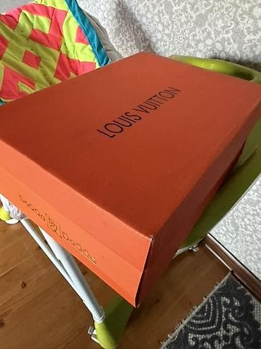 витон: Кроссовки Louis Vuitton (модель в спортивном стиле) - Цвет: черный с — 2