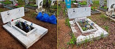 уборка могил: Уход за могилами | Оформление — 3