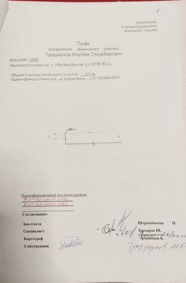 дом участок в селе воронцовке таш добо: 35 соток, Для бизнеса, Красная книга, Тех паспорт, Договор купли-продажи — 3