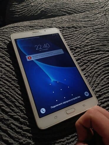 tab lite: Планшет, Samsung, эс тутум 16 ГБ, 3G, Колдонулган, Балдар үчүн түсү - Ак — 2