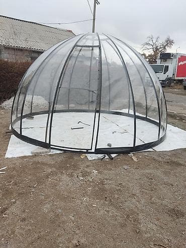 динаметрический ключ: Навес, Двускатный, Металл, Другой материал, Установка — 6