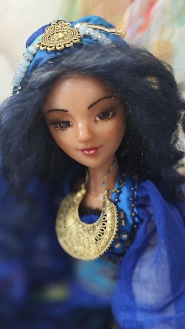 сколько стоит кукла лабубу: Авторская кукла "Ясмин - Восточная красавица" - Будуарная кукла — 2