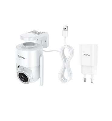 кофемашина ремонт: Smart WiFi камера видеонаблюдения HOCO D10 - Уличная PTZ-камера с — 4