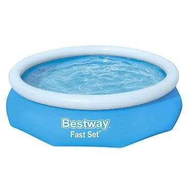 Спорт и хобби: Надувной бассейн Bestway Fast Set - Тип: круглый надувной бассейн с — 1