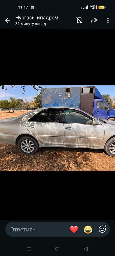 old man: Toyota Camry: 2002 г., 2.4 л, Автомат, Бензин, Седан — 4