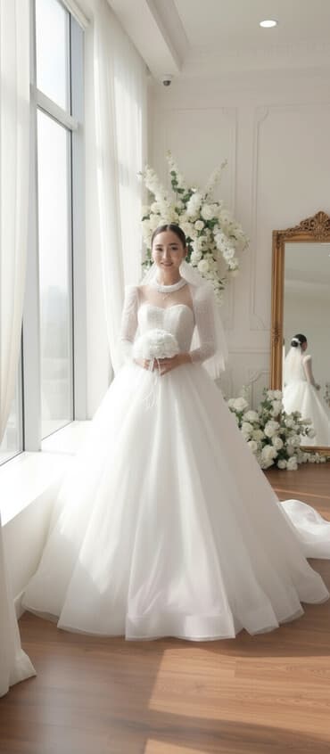 Үлпөт көйнөгү, Барпайган модель, 44, 46 (M), түсү - Айвори, Жеңдери: Узун, Юбканын ичинен кийгичи менен lalafo.kg да Үлпөт көйнөгү, Барпайган модель, 44, 46 (M), түсү - Айвори, Жеңдери: Узун, Юбканын ичинен кийгичи менен