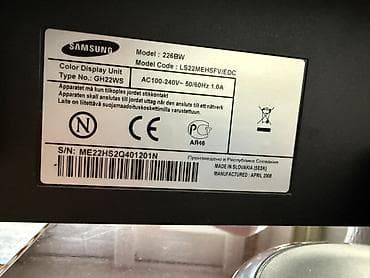 жк монитор samsung 740n: Монитор, Samsung, Б/у, LCD, 21" - 22" — 2