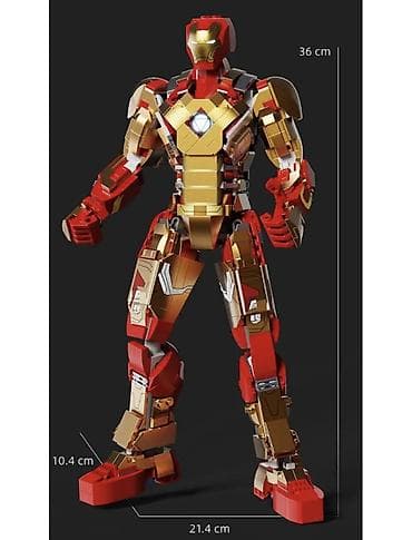 peg prego: Конструктор Железный человек, 1126 деталей Доставка бесплатно — 2