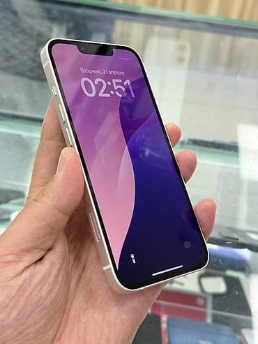 poco 7: IPhone 13, Б/у, 256 ГБ, Белый, Защитное стекло, Чехол, 100 % — 9