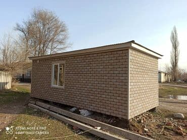 дом из сип панели: Времянка, 26 кв. м, 2 бөлмө, Менчик ээси — 1