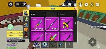 Сулуулук жана ден соолук: Продажа аккаунта Blox Fruits (Roblox) Основное: - Уровень: 2800 - — 4