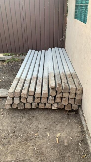 Сетка для заборов: Продаю бетонные стойки для забора длинна 2.20 Общ количество 300 штук — 3