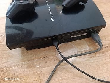 blu: Sony PlayStation 3 (толстая версия, черный глянец) с двумя — 2