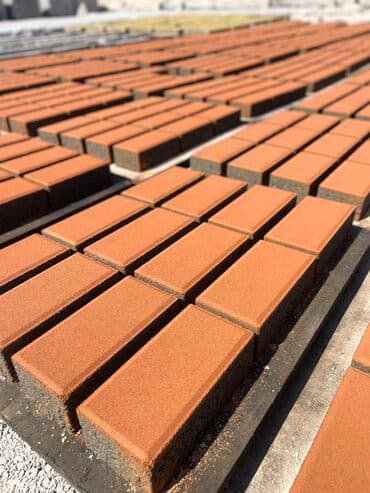 Брусчатка кирпич, Для парковки, Мраморная, Литая, Новый, Гарантия, Бесплатный выезд, Укладка