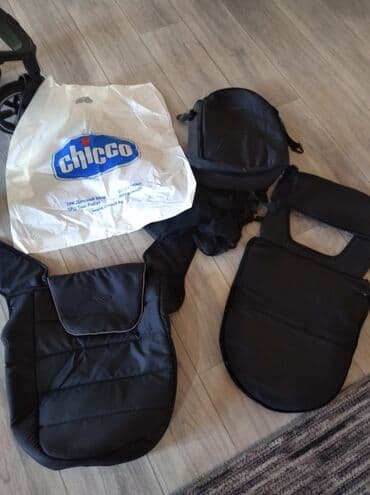 отдам даром прогулочную коляску: Коляска, цвет - Черный, Б/у — 5