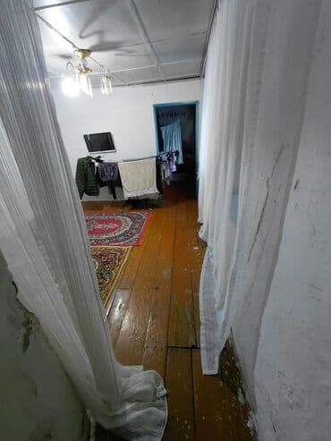 сниму частный дом недорого: 50 кв. м, 2 бөлмө, Жертөлө, ороо, Забор, тосулган — 1