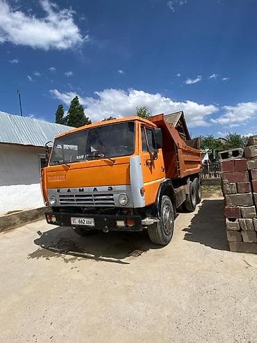 авто генераторы: КАМАЗ самосвал, оранжевый, колесная формула 6x4 (трехосный) — 9