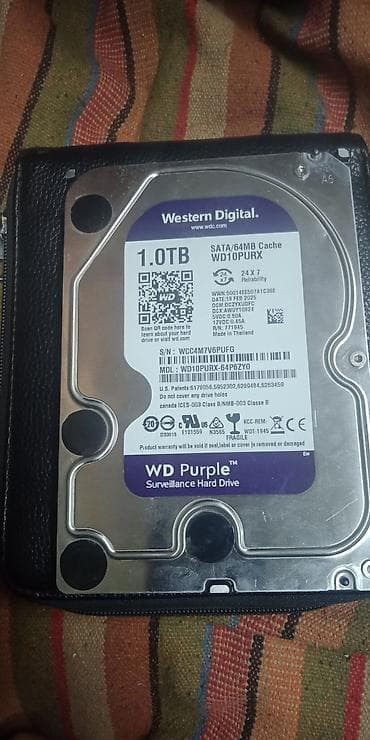 Накопитель для ПК, Б/у, Western Digital (WD), HDD, 1 ТБ, 3.5", Для ПК at lalafo.kg Накопитель для ПК, Б/у, Western Digital (WD), HDD, 1 ТБ, 3.5", Для ПК
