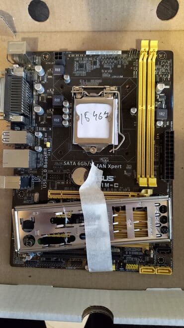 intel b75 материнская плата: Материнская плата, Б/у — 1