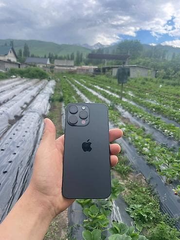 ремонт тараза: IPhone 15 Pro, Колдонулган, Black Titanium, 95 % — 2