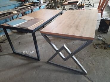 офисные мебели бишкек: ЛОФТ стилиндеки стол стул.диван, кроват, качели жана башка мебелдерине — 1